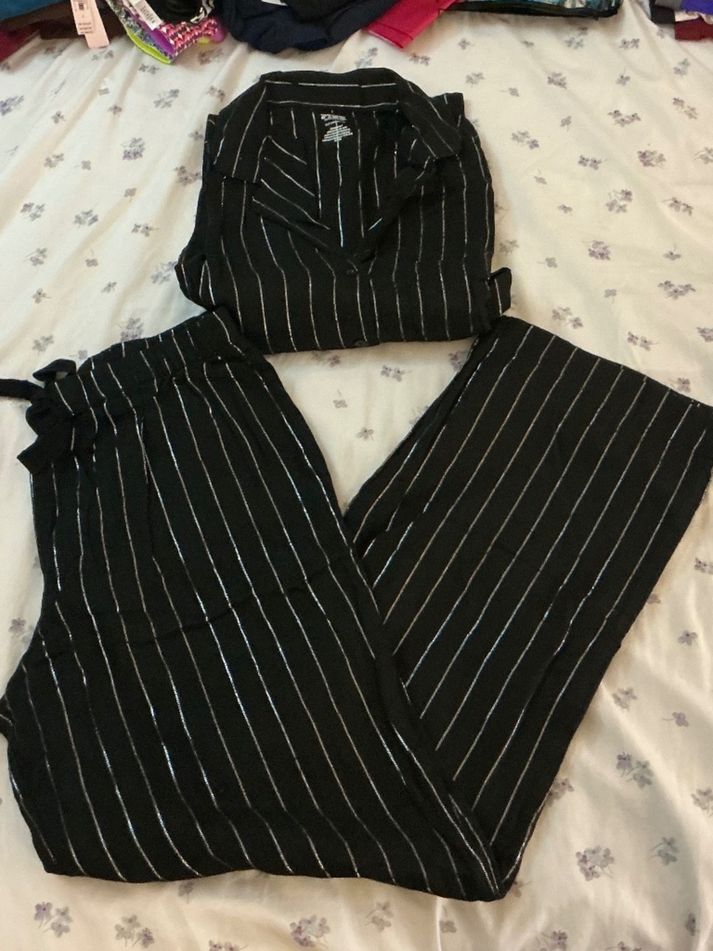 Victoria’s Secret PINK Pinstripe Pajamas